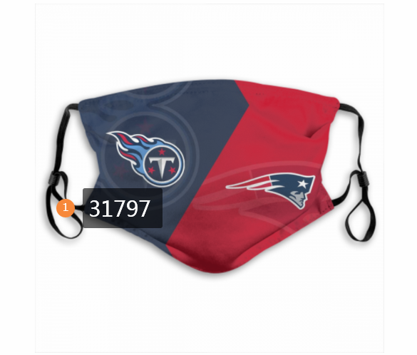 NFL Houston Texans 1582020 Dust mask with filter->nfl dust mask->Sports Accessory